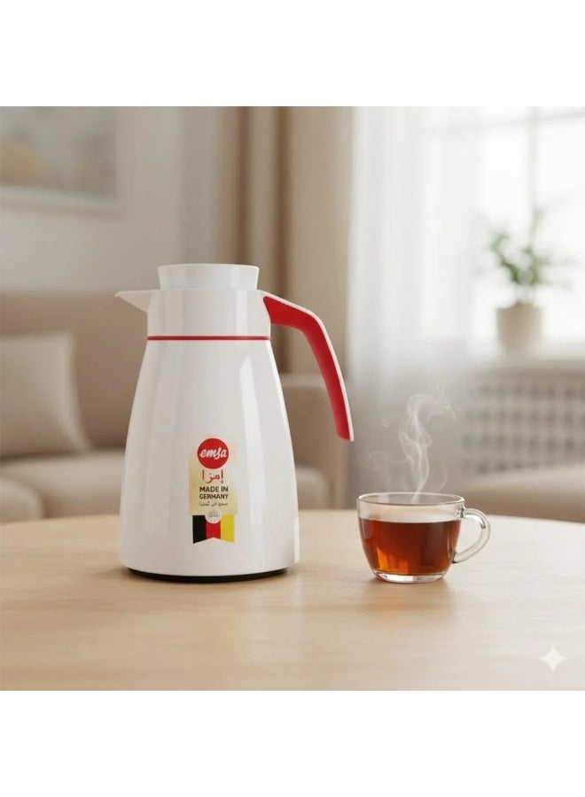 إمزا 🔥 ترمس إمزا الألماني 1 لتر – أناقة تدوم وحرارة مثالية 🔥 - Image 1