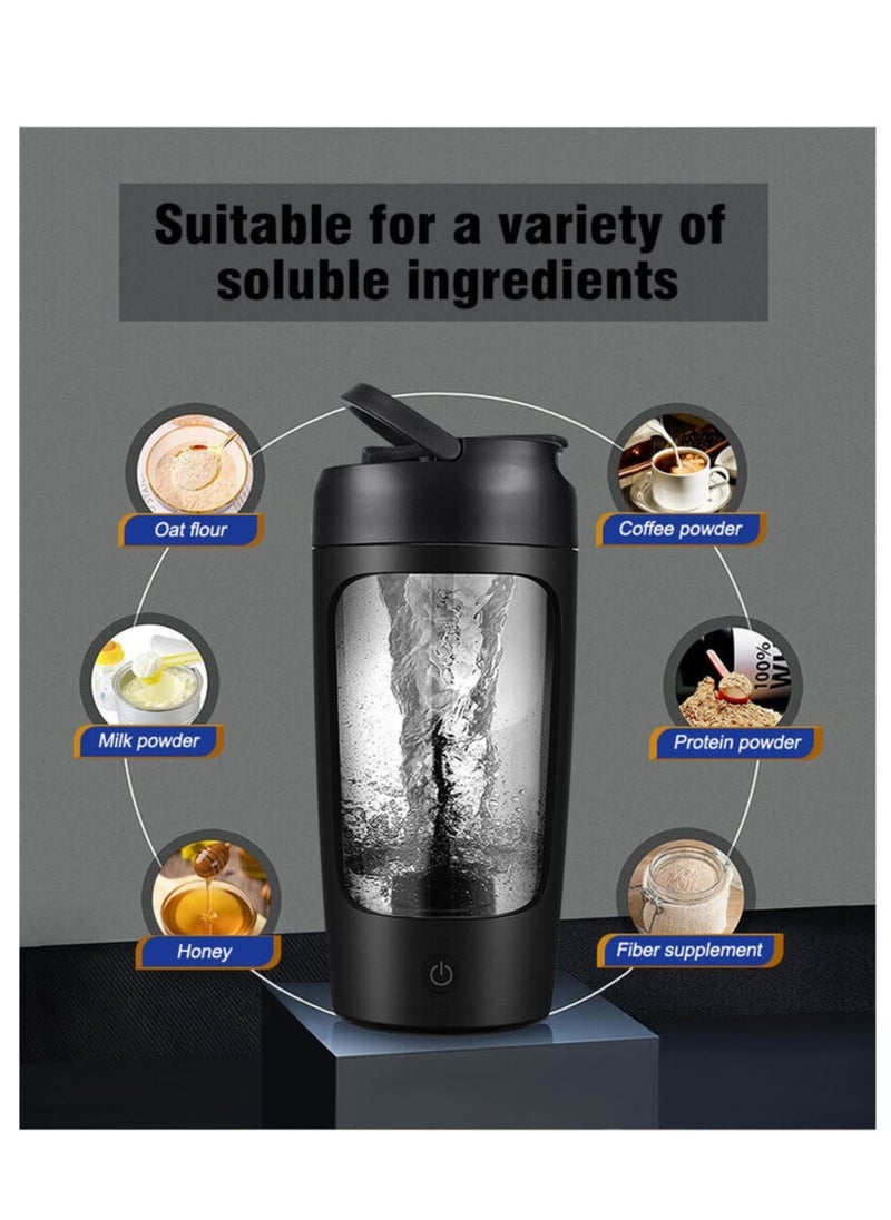 Generic - Electric Protein Shaker Mixer Cup Portable Blender Loop USB Rechargeable - Image 1