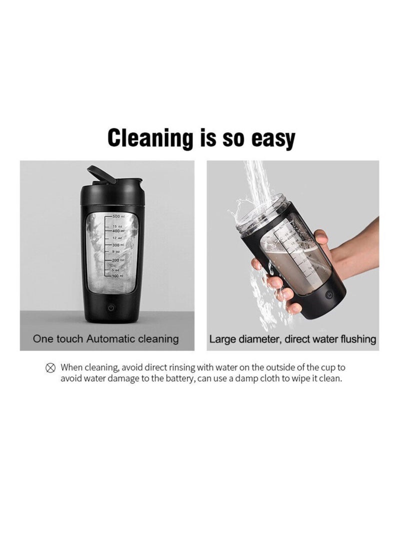 Generic - Electric Protein Shaker Mixer Cup Portable Blender Loop USB Rechargeable - Image 1