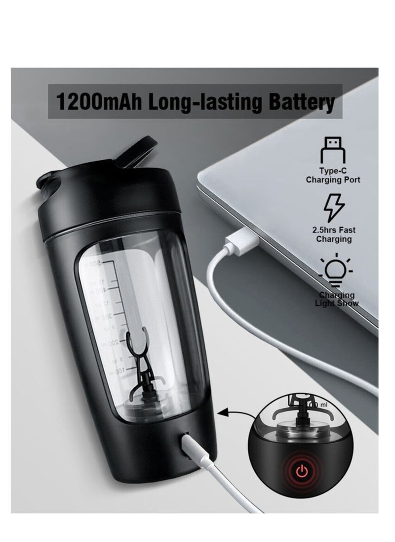 Generic - Electric Protein Shaker Mixer Cup Portable Blender Loop USB Rechargeable - Image 1