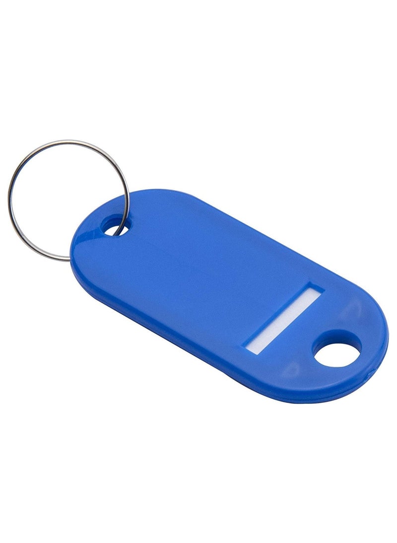 Rubik Plastic Key Tags with Labels 50pcs Pack, Durable Key Rings with Labels For Keys Identification, PET ID, Office, Realestate, Stores, Warehouse (Green)  - Image 5