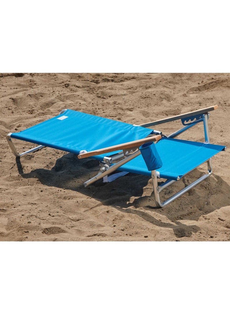Rio Adjustable Beach Chair, 5 Positions, Folding, Assorted Colours - Image 4