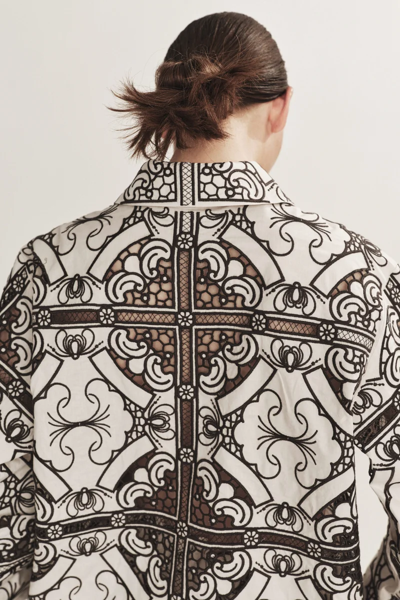 H&M  Broderie anglaise jacket for Women | Best Price UAE