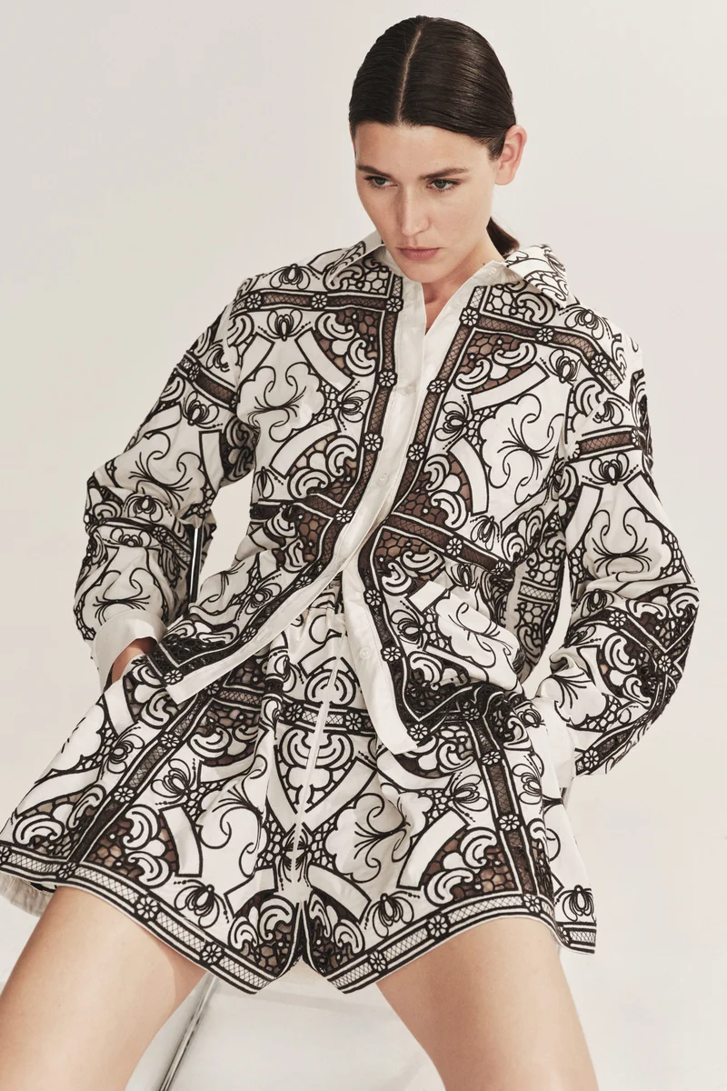 Broderie anglaise jacket