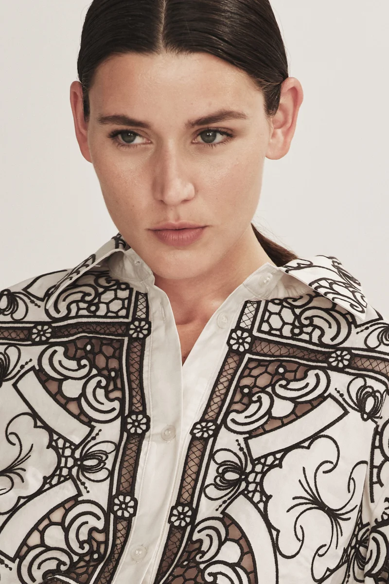 H&M  Broderie anglaise jacket for Women | Best Price UAE