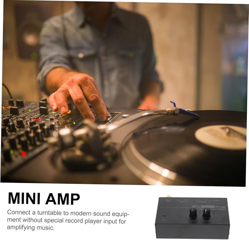 مضخم الصوت جوجوفوني للجرامافون مع تحكم في مستوى الصوت بتصميم منخفض الضوضاء - Image 4