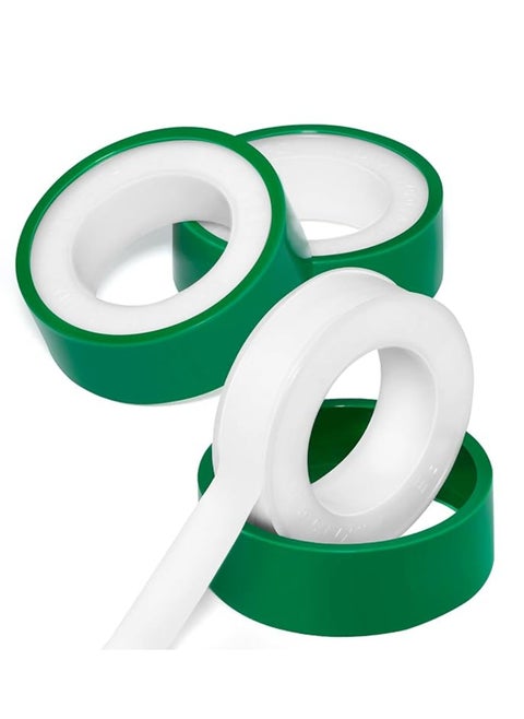 3 Rolls Of Plumbers Tape, Teflon Tape, Water Pipe Sealing Tape, High-Density Thickening and Lengthen, High-Sealing Performance Waterproof Duct Tape, Thread Seal Tape
