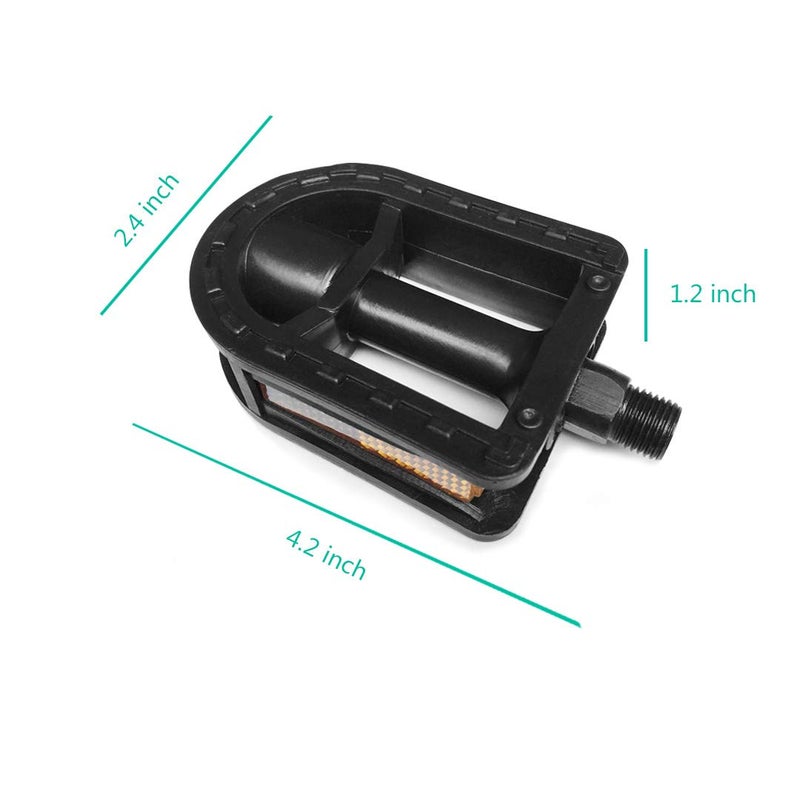 N3Od3Er Kid'S Bike Pedal 1/2-Inch Bike Pedals Kids Spindle Pedals Resin 12 14 Fashion - Image 2