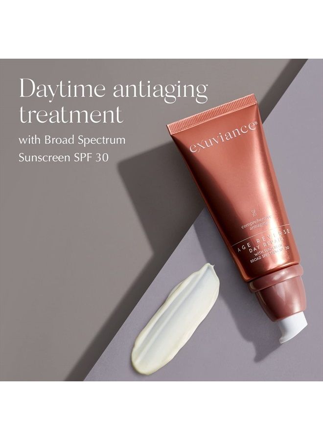 Exuviance AGE REVERSE Day Repair SPF 30 Firming Face Cream with Retinol, NeoGlucosamine, Peptides and Antioxidant, 50 g. - Image 3