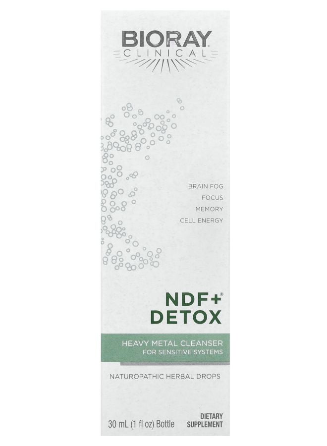 Ndf+ Detox Heavy Metal Cleanser 1 Fl Oz 30 Ml
