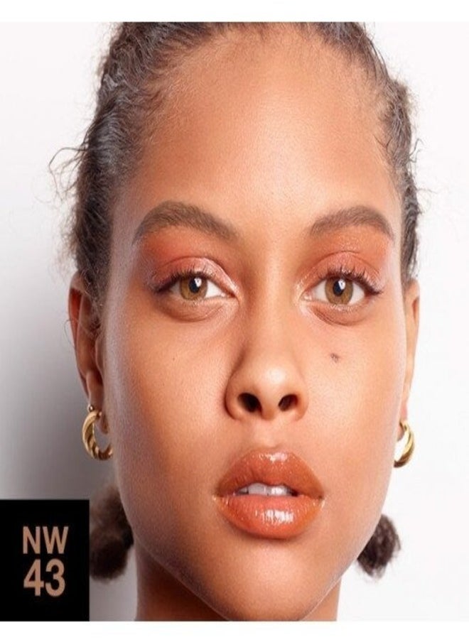 MAC Cosmetics - MAC Studio Fix Fluid SPF 15 Foundation NW43 – 24HR Long-Wear, Matte Finish, Oil Control, Medium-to-Full Coverage - Image 1