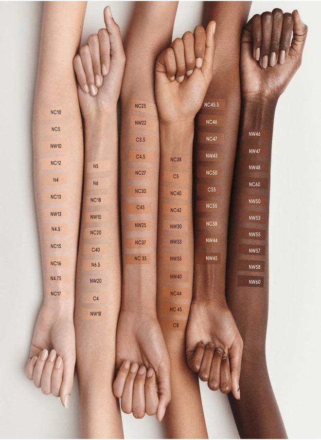 MAC Cosmetics - MAC Studio Fix Fluid SPF 15 Foundation NW43 – 24HR Long-Wear, Matte Finish, Oil Control, Medium-to-Full Coverage - Image 1
