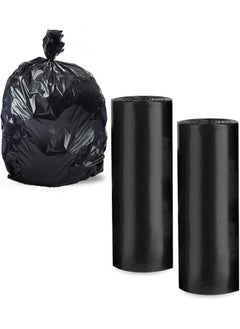 Home Smart Home Smart Heavy Duty Roll Garbage Plastic Bags Pack of 20 Pcs + 20 Pcs Free Black Color Good for Kitchen Home Garden and Outdoor Activity (60 x 90 cm) Pack  - Image 1