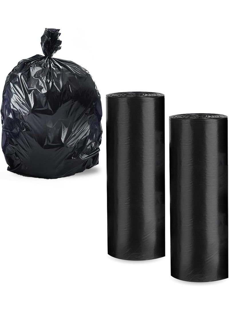 Home Smart Home Smart Heavy Duty Roll Garbage Plastic Bags Pack of 20 Pcs + 20 Pcs Free Black Color Good for Kitchen Home Garden and Outdoor Activity (60 x 90 cm) Pack  - Image 1