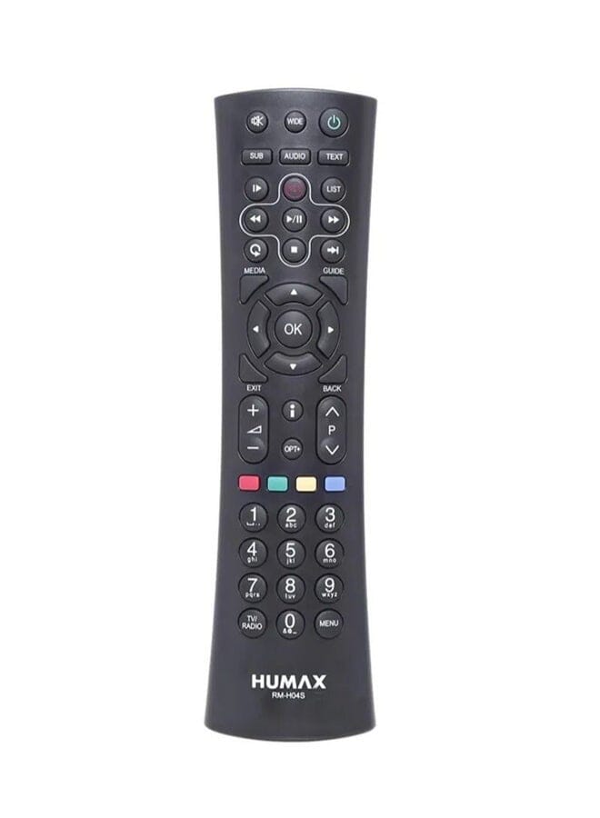 Zaboon Remote Control For Humax Receivers H04S Black - Image 1