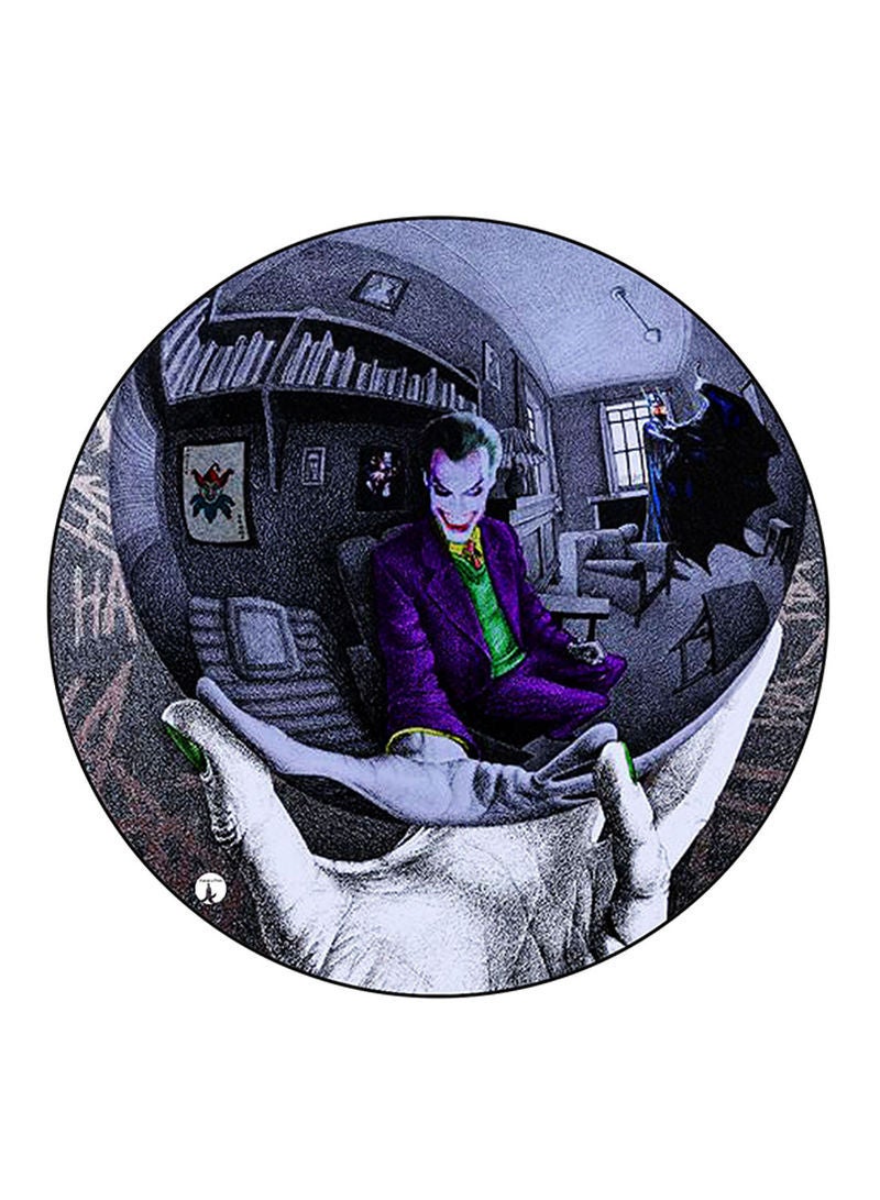 Joker Printed Mouse Pad  Multicolour