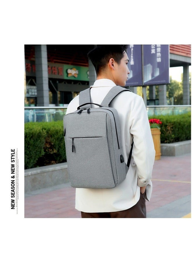 yongsheng Multifunctional Bag，Ultimate Travel Laptop Backpack for Women Carry On Backpack , Work Backpack for Commuters,Business Trips,College Students (Light gray)  - Image 5