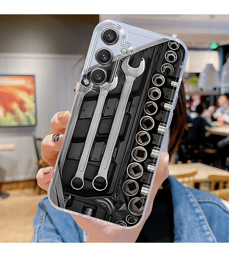 Clear Transparent TPU Shockproof Phone Case Compatible with Galaxy S22 Plus - Image 1