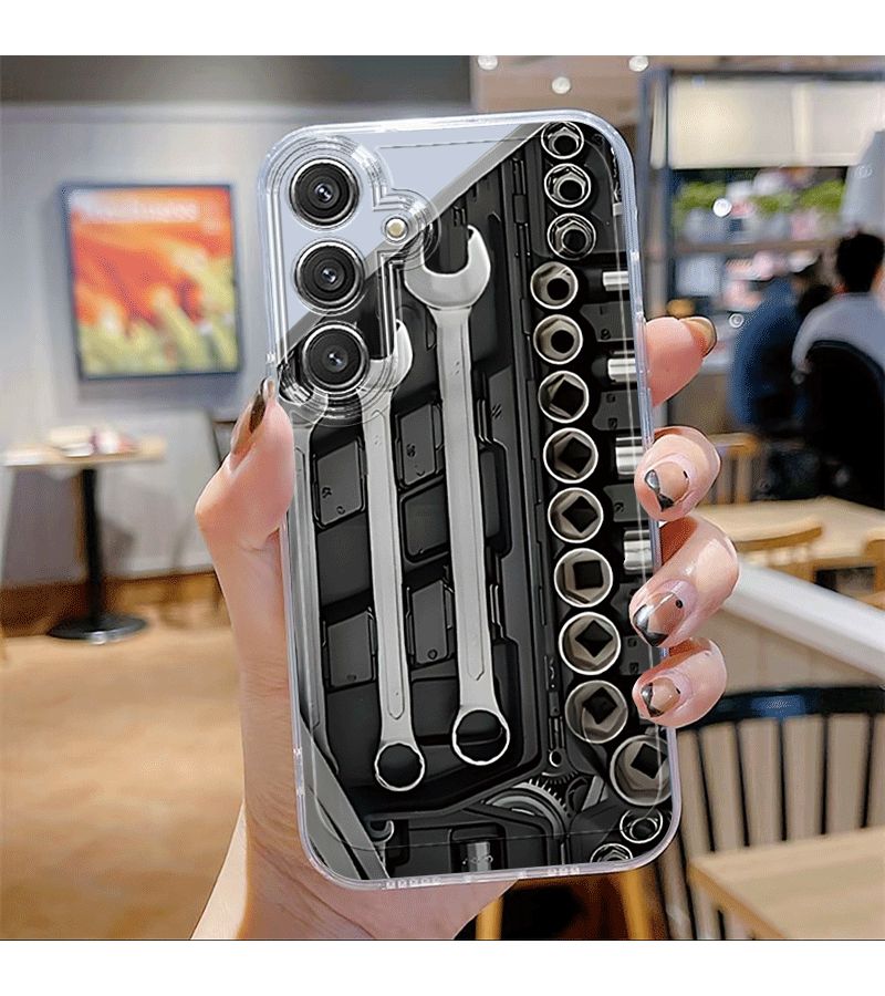 Clear Transparent TPU Shockproof Phone Case Compatible with Galaxy S22 Plus - Image 3