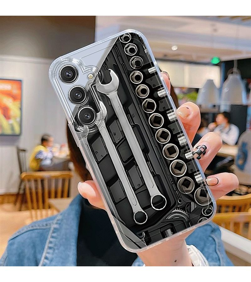 Clear Transparent TPU Shockproof Phone Case Compatible with Galaxy S22 Plus - Image 5