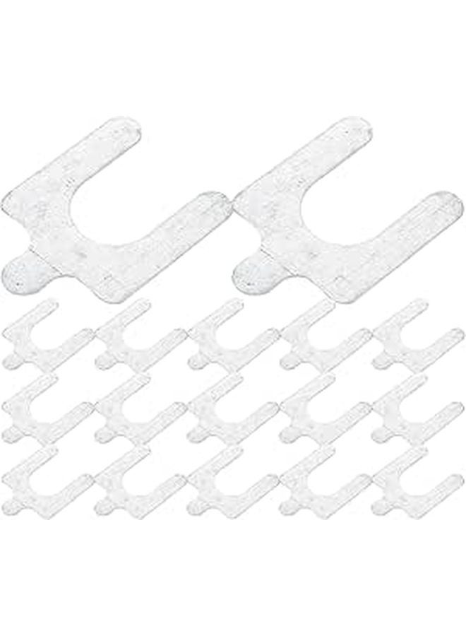 50pcs 0 5mm U Shaped Wheel Alignment Shim Kit Camber Toe Suspension Adjustment - Image 1