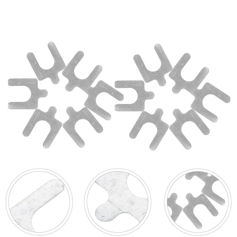 50pcs 0 5mm U Shaped Wheel Alignment Shim Kit Camber Toe Suspension Adjustment - Image 5