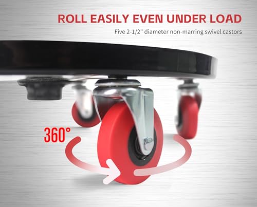 Maxworks مقعد/زاحف هوائي MaxWorks 80771 بارتفاع قابل للتعديل - سعة 300 رطل - Image 2