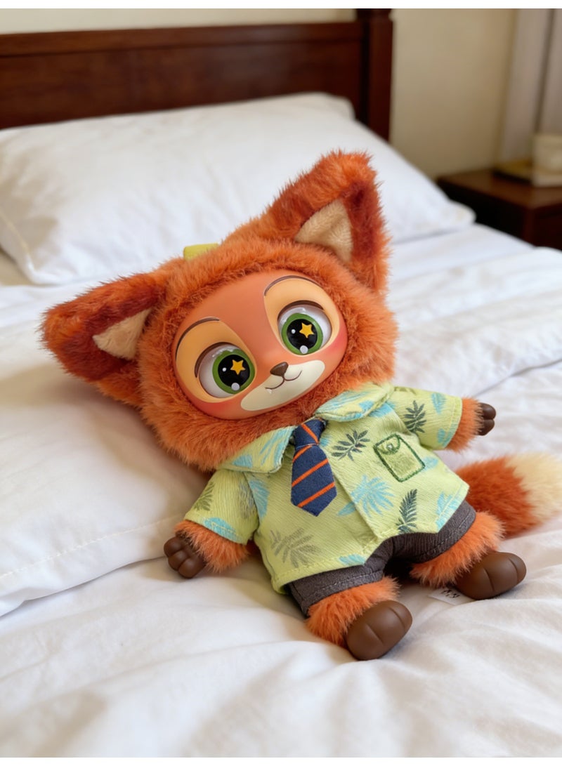 Halamodo صندوق عينات زوتوبيا للعباطة الناعمة، صندوق للعباطة الناعمة بأشكال شخصية متحركة، اكتشف المفاجأة الغامضة، لعبة جمعية، زينة، هدايا عيد الميلاد للفتيات والبنات، 18 سم - Image 2