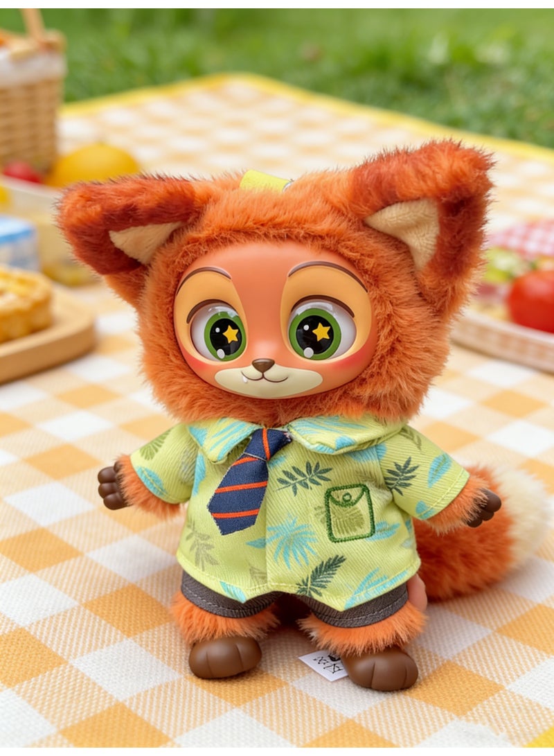 Halamodo صندوق عينات زوتوبيا للعباطة الناعمة، صندوق للعباطة الناعمة بأشكال شخصية متحركة، اكتشف المفاجأة الغامضة، لعبة جمعية، زينة، هدايا عيد الميلاد للفتيات والبنات، 18 سم - Image 4