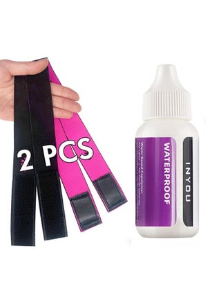 Wig Lace Glue, Lace Front Wig Wig Glue Waterproof Super Hold Hair Gel For Weaving, Invisible Hair Bonding Glue Extreme Hold Hair System (Lace Glue 38ml + 2 Wig Bands) - pzsku/ZA8F8C159BCBFFA6FBD0EZ/45/_/1691574477/213be57d-a9bd-4154-aa8e-26afe6920202