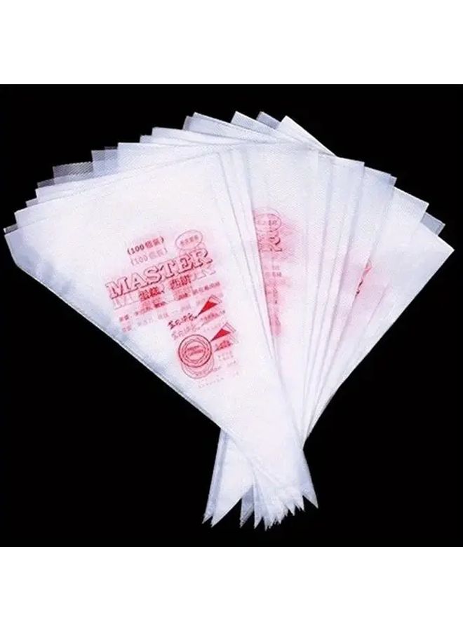 Disposable Plastic Piping Bags Size S 100 Pack Cake Cream Icing Decorating - Image 3