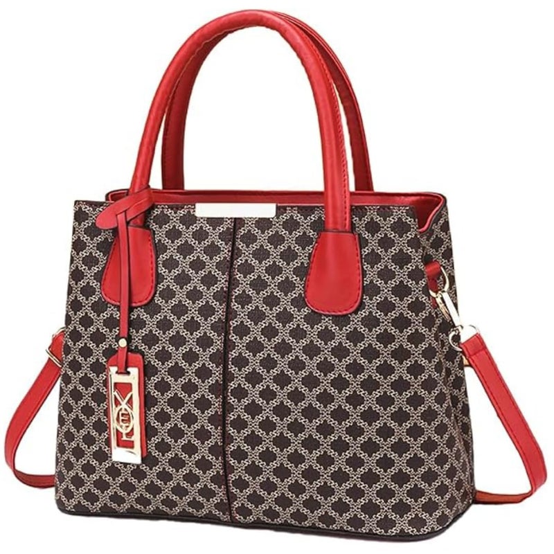 FLYMANN Store Women Handbag with Top Handle | Crossbody Satchel sling bag with adjustable Strap | Retro design ladies bag for daily use - Image 1