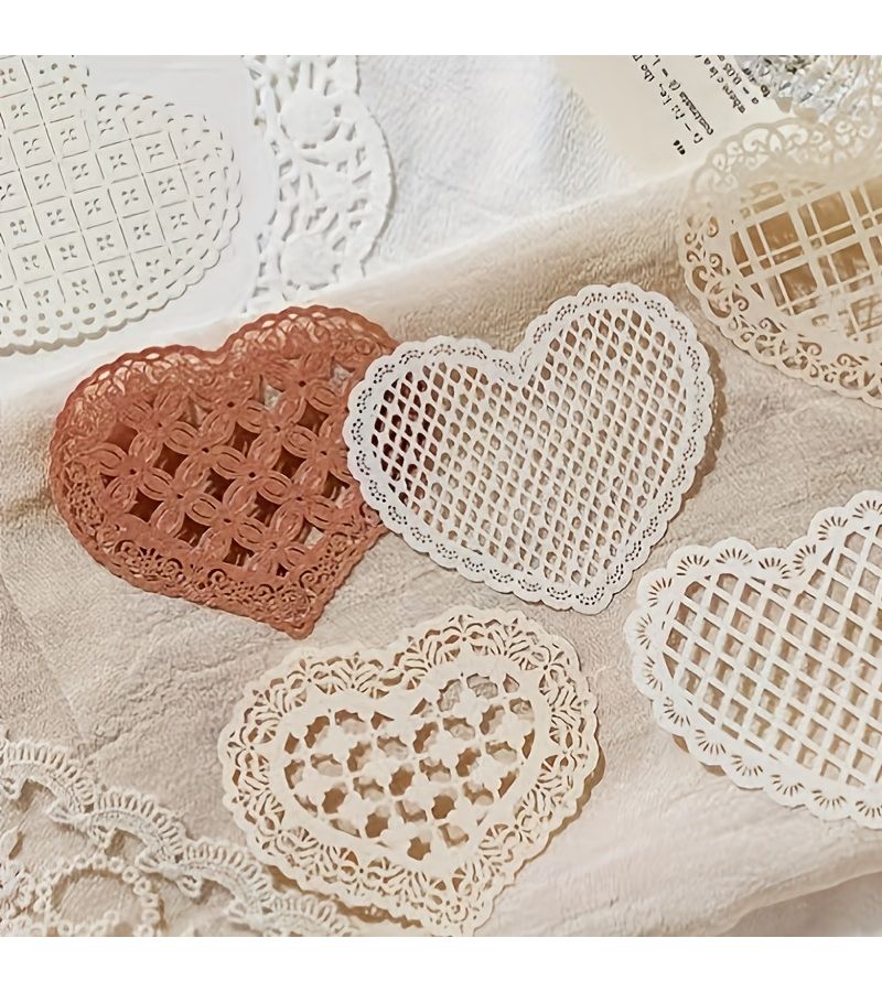 The Circle 60 Piece Minimalist Vintage Paper Craft Set For Scrapbooking - Image 2