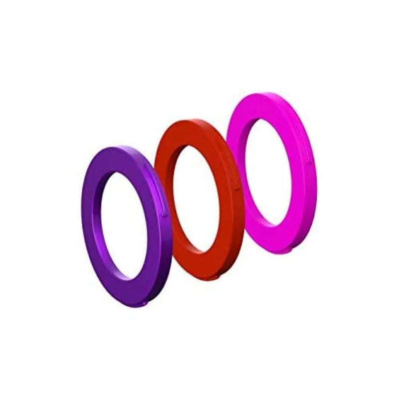 Magura, Brake Caliper Covers Kit 4 Piston Caliper from Ma2015 (Purple, Red, Neon Fuchsia) (Pack = 12 pieces), Cover for Brake Calipers, Multicolor, U, Unisex-Adult.