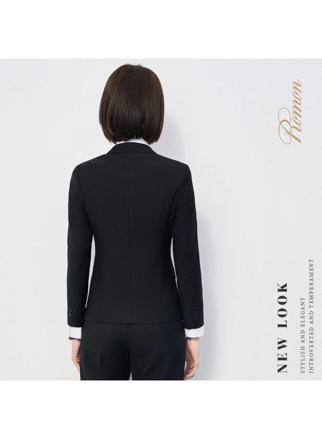 ROMON طقم بدلة نسائي، ملابس رسمية للأعمال، بدلة مهنية مكونة من قطعتين للنساء - Image 5