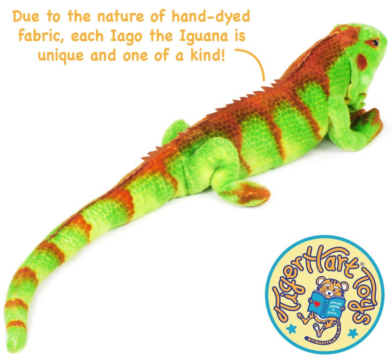 TigerHart Iago The Iguana - 29 Inch Stuffed Animal Plush - Image 5