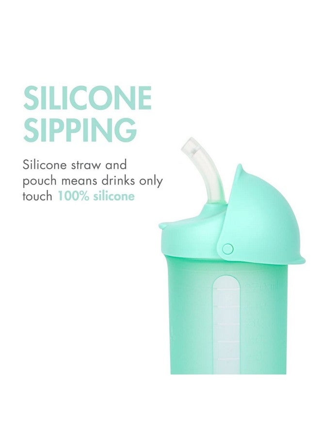 BOON Swig Toddler Silicone Straw Cup 9 Ounces - Image 3