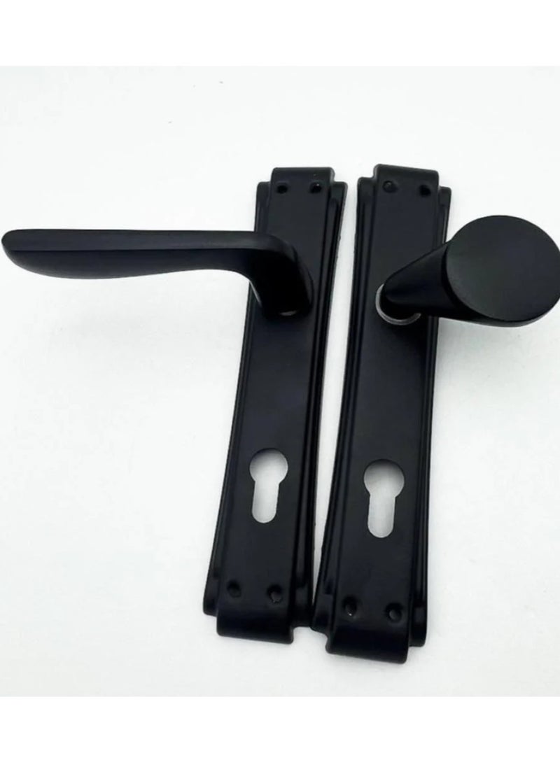 tucra TUCRA Premium Interior Door Handle | Classic Design – Reversible Left/Right (Based on Handle Direction) | Easy Installation – Fits 40mm+ Locks | High-Quality Turkish Craftsmanship | Elegant Style for a Luxurious Entryway  - Image 2