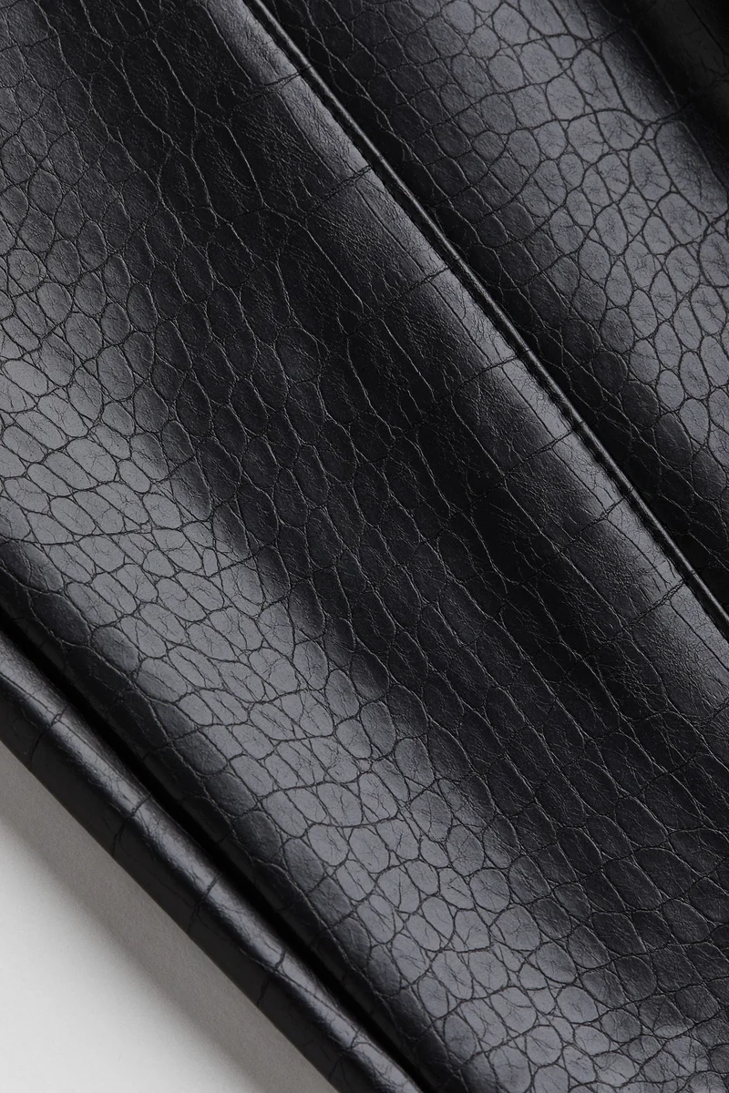 H&M Pu High Waist Leggings