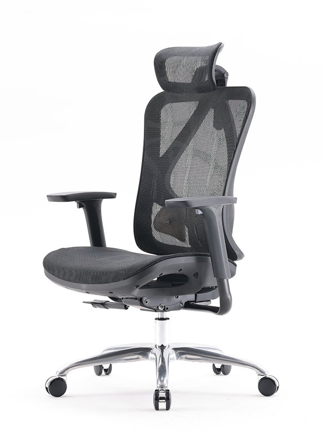SIHOO SIHOO M57C 4D Linkage Armrest Lift comfort Chair Adjustable Office Executive Chair Ergonomic Employee Computers Chair (With footrest)  - Image 5