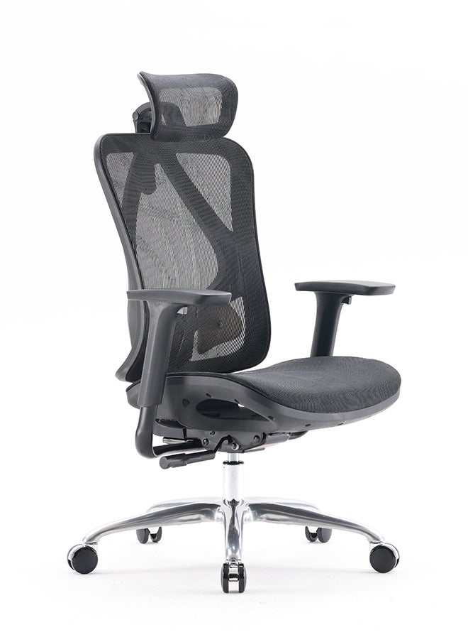 SIHOO SIHOO M57C 4D Linkage Armrest Lift comfort Chair Adjustable Office Executive Chair Ergonomic Employee Computers Chair (With footrest)  - Image 4