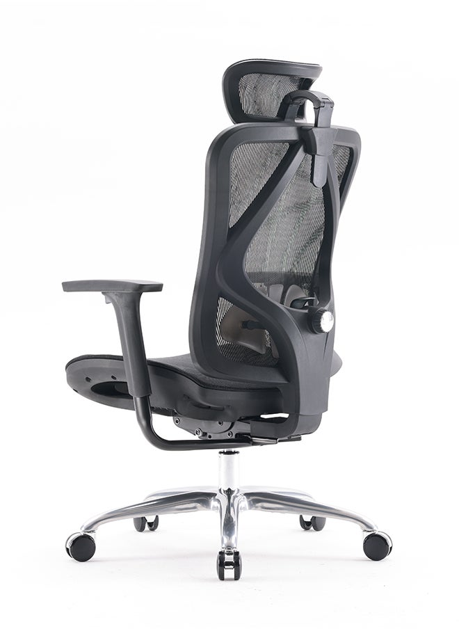 SIHOO SIHOO M57C 4D Linkage Armrest Lift comfort Chair Adjustable Office Executive Chair Ergonomic Employee Computers Chair (With footrest)  - Image 3
