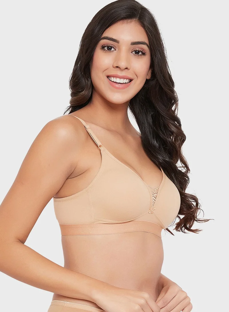 Clovia Plunge Neck Bra