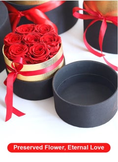 Perfii Preserved Rose Flowers Forever Rose in a Gift Box Real Roses Real Eternal Rose Gift for Valentine's Day Mother's Day Wedding Anniversary Birthday  - Image 3