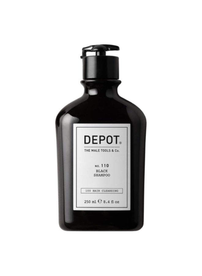 Depot Nº110 Black Shampoo 250ml - Image 1