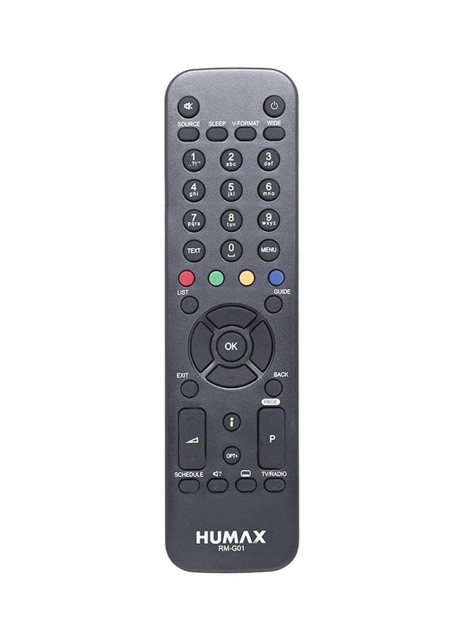 Humax Remote Control For Satellite Receiver Black  - Image 1