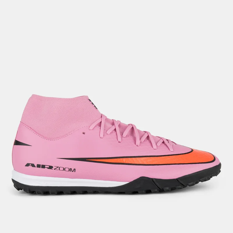 نايكي حذاء كرة القدم ميركيوريال سوبرفلاي 10 أكاديمي ترف جراوند هاي-توب للرجال