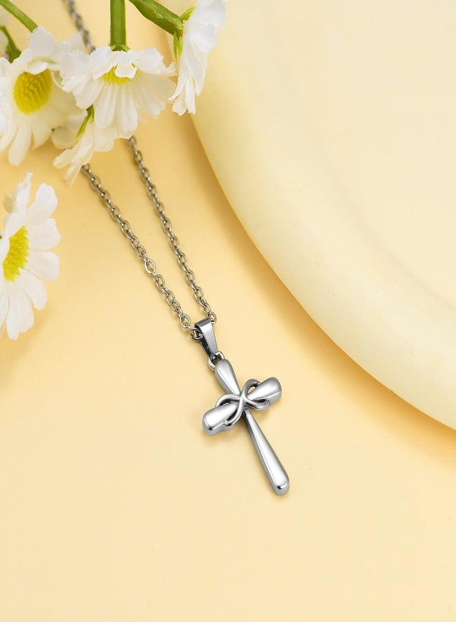 Yonhon Happy 14th Cross Birthday Necklace, 14th/14yr Year Old Birthday Necklace for Daughter Granddaughter Niece - Image 2