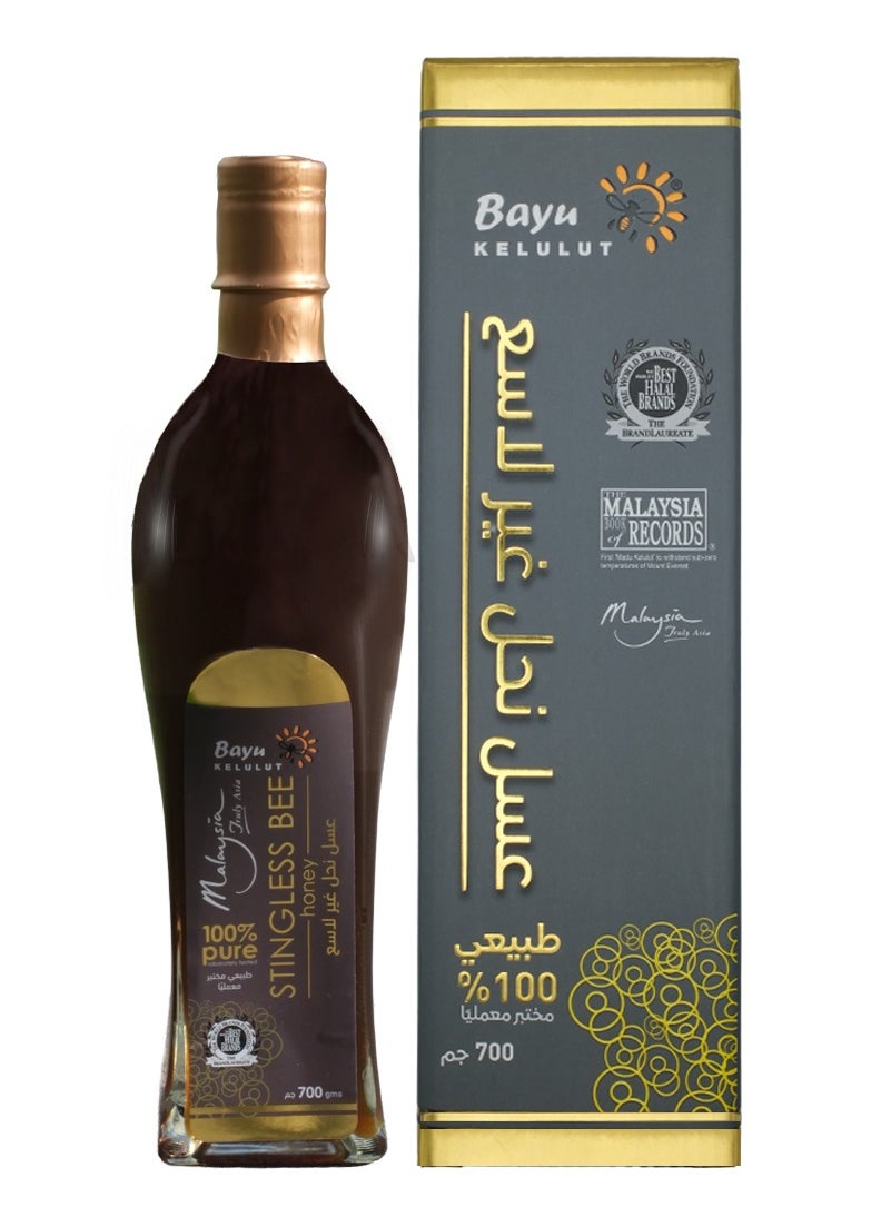Bayu Kelulut Bayu Kelulut Stingless Bee Honey, 700 Gm, 100% Pure  - Image 1