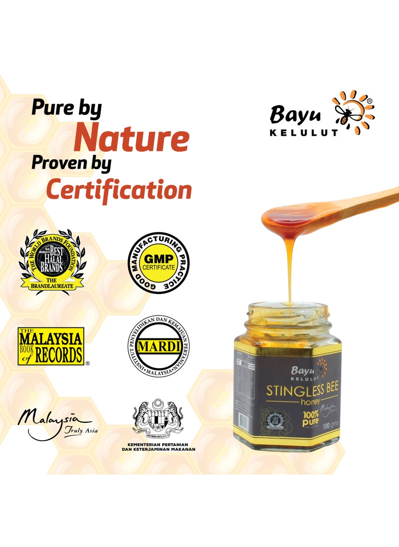 Bayu Kelulut Bayu Kelulut Stingless Bee Honey, 700 Gm, 100% Pure  - Image 3